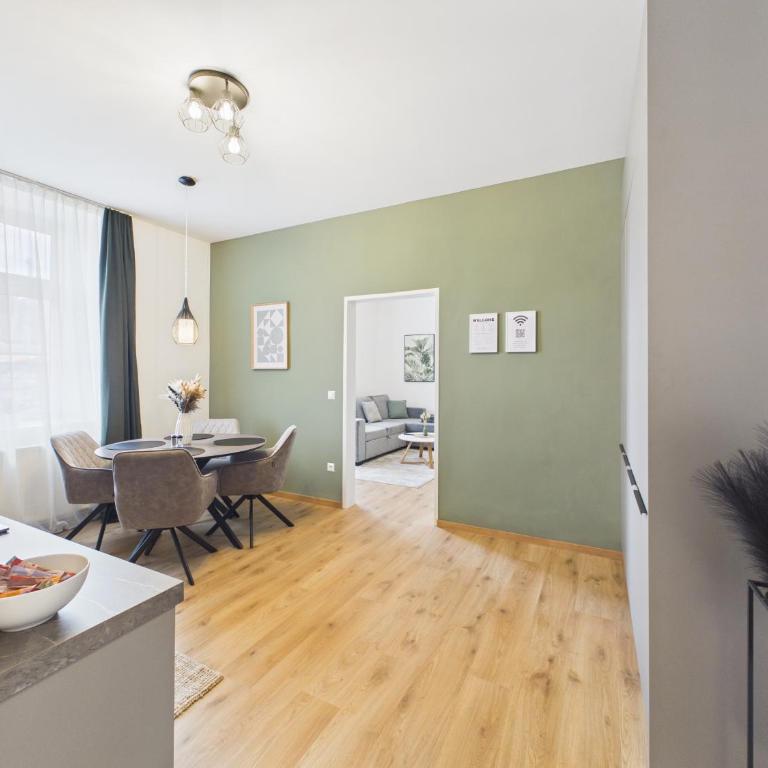 Chillach 2 - Modern City Apartment in Villach - Apartment mit 1 Schlafzimmer und Bergblick - Erdgeschoss - 16