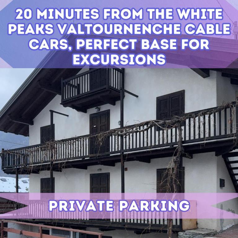 20 minutes from the Cervino Sky Paradise ski lift - Appartamento con 2 Camere da Letto, Balcone e Terrazza - 1