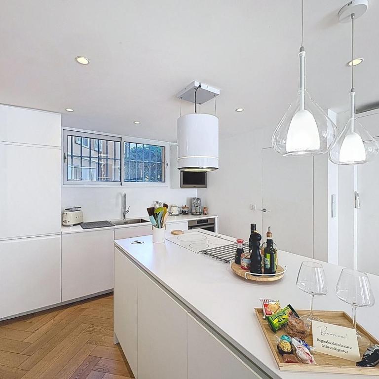 2 min de la plage - Appartement bourgeois climatisé à Cannes - Deluxe Apartment mit 2 Schlafzimmern - 6