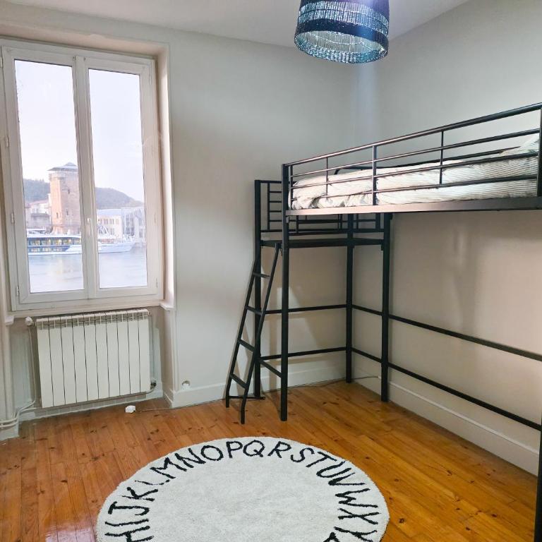 Appartement rénové avec vue Rhône - Centre - Appartement 3 Chambres - 17