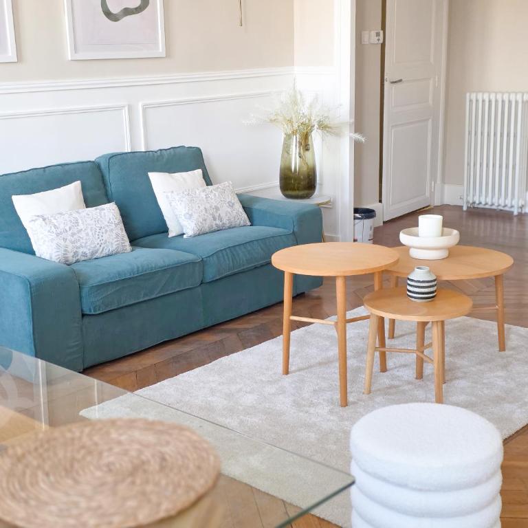 Appartement rénové avec vue Rhône - Centre - Appartement 3 Chambres - 10
