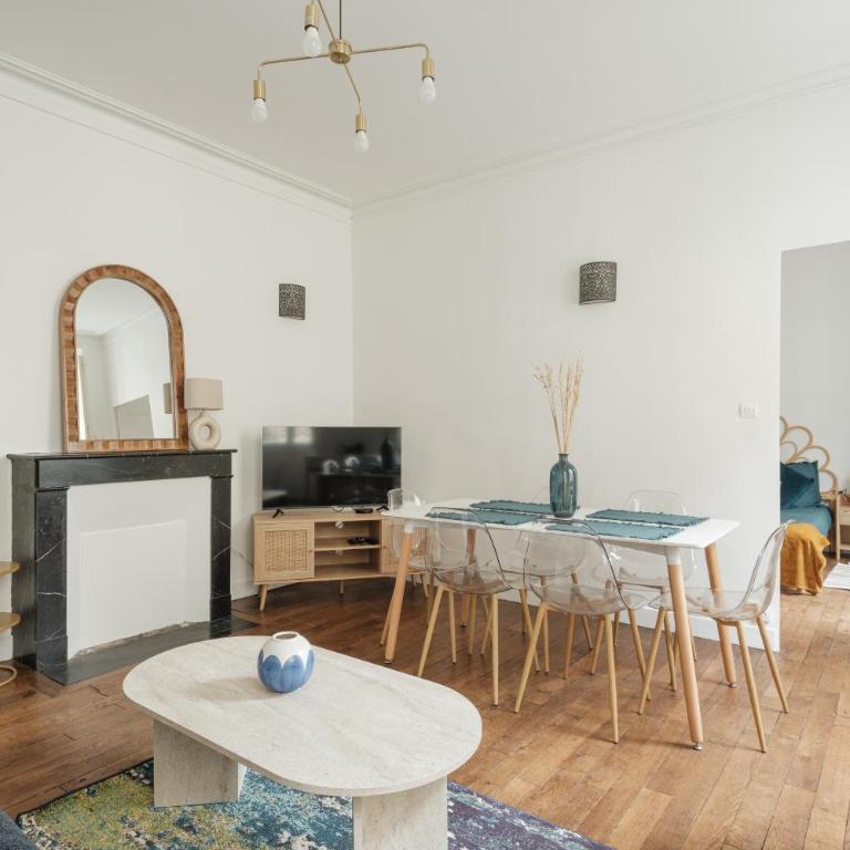 Charme ancien au cœur de Nantes - 2 ch - 6 pers - Apartment mit 2 Schlafzimmern - 1