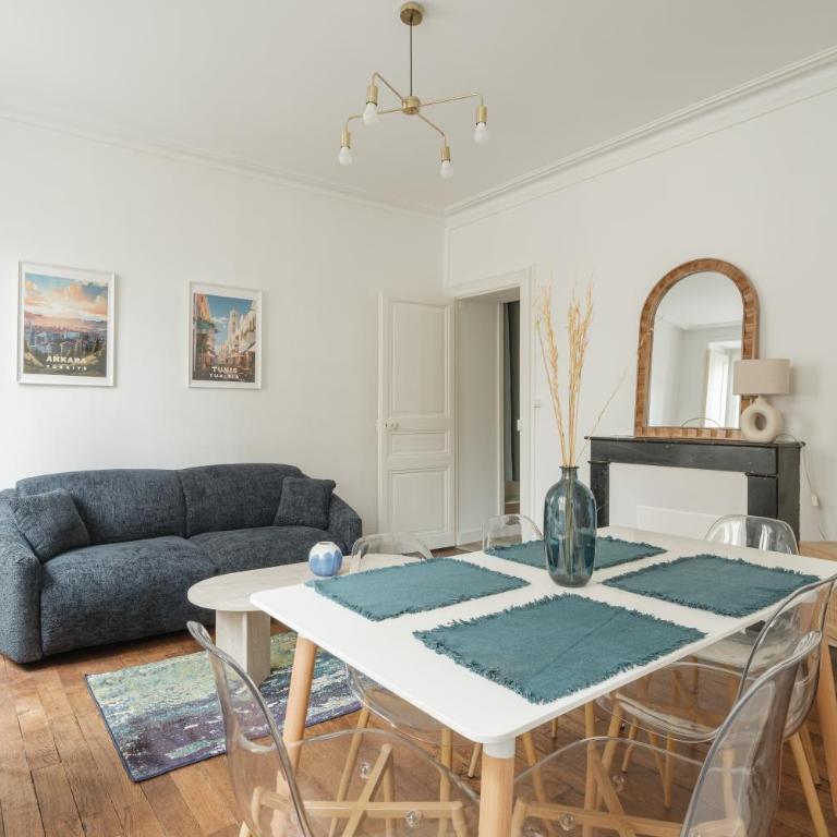 Charme ancien au cœur de Nantes - 2 ch - 6 pers - Apartment mit 2 Schlafzimmern - 10