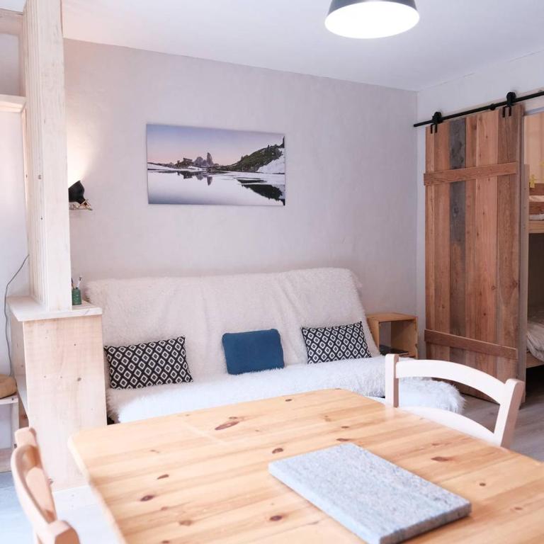 Appartement cosy pour 3 pers, piscine, proche commerces, à Arêches-Beaufort - Studio - 7