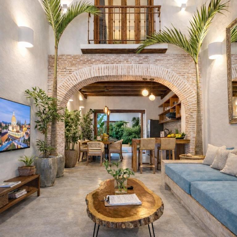 Casa Coco 1680 Colonial & Art House In Old City - Pool - Jasussi - View - Three-Bedroom House - 3