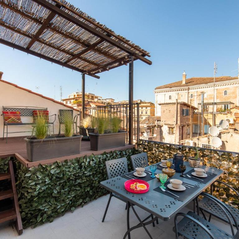 Rooftop penthouse Campo de Fiori cozy Terrace - Appartamento con 1 Camera da Letto - 1