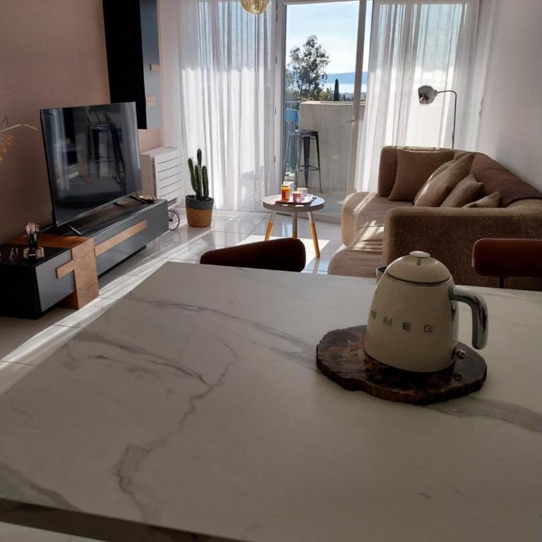 Le CosY Appart 44M2 Clim Vue Mer Golfe de Saint Tropez - Apartamento de 1 dormitorio - 32