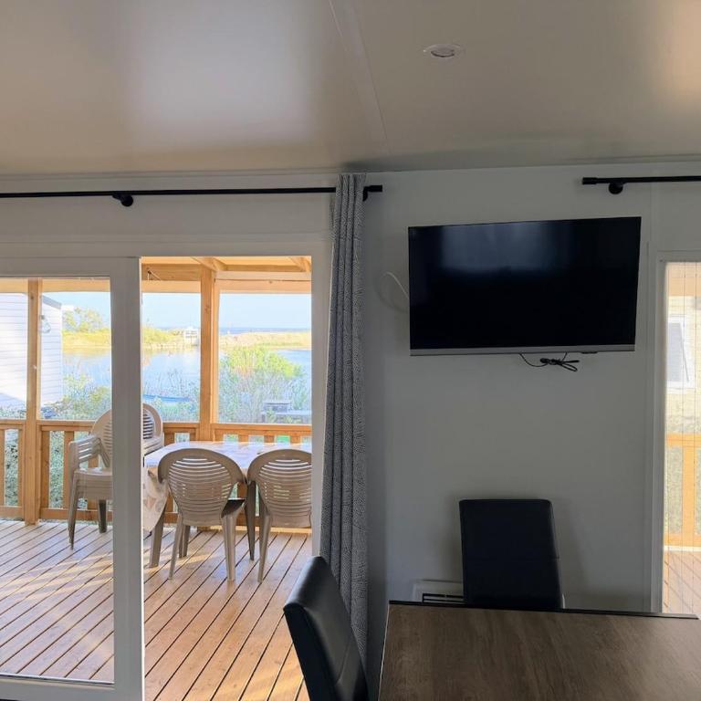Mobilhome avec vue sur le Bassin d'Arcachon - Maison 2 Chambres - 10