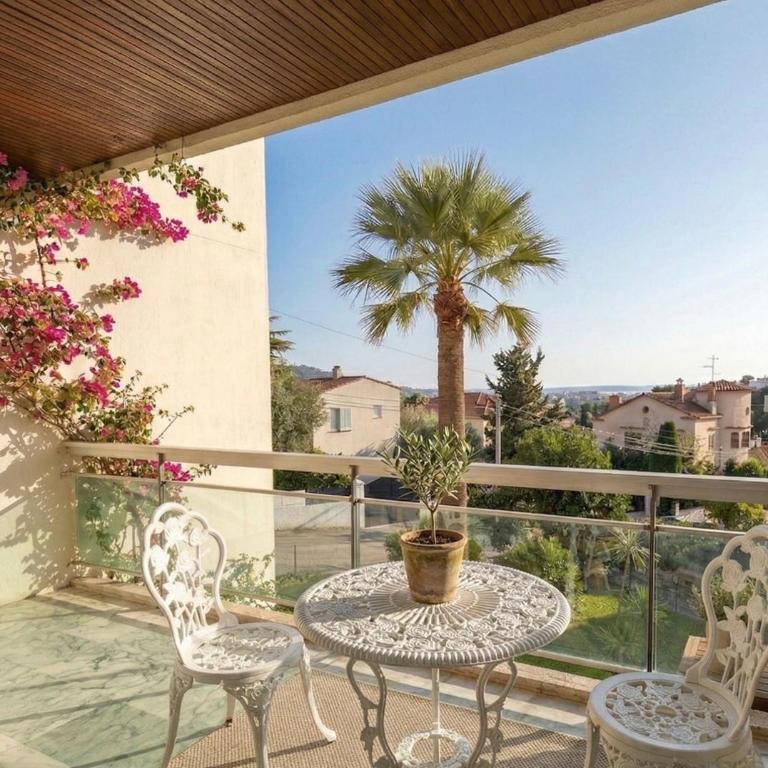 Sea view flat with car park boarder Cannes - Appartement 1 Chambre - 5