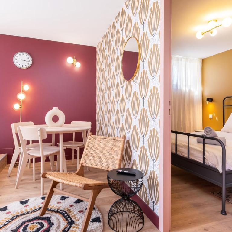 Le Cocon Velin & SPA - Climatisé - One-Bedroom Apartment - 1