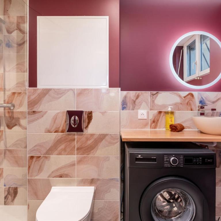 Le Cocon Velin & SPA - Climatisé - One-Bedroom Apartment - 12