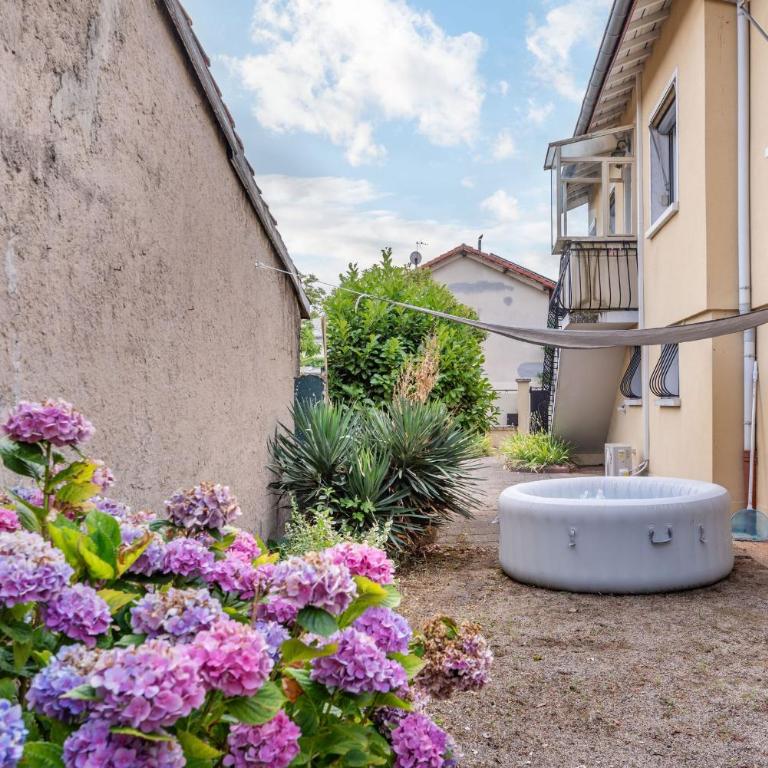 Le Cocon Velin & SPA - Climatisé - One-Bedroom Apartment - 18
