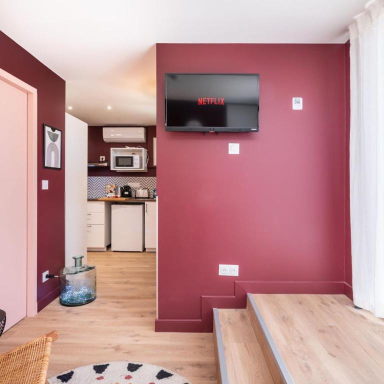 Le Cocon Velin & SPA - Climatisé - One-Bedroom Apartment - 21