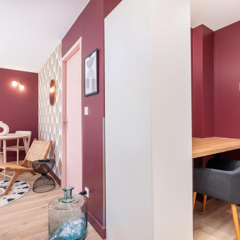 Le Cocon Velin & SPA - Climatisé - One-Bedroom Apartment - 23