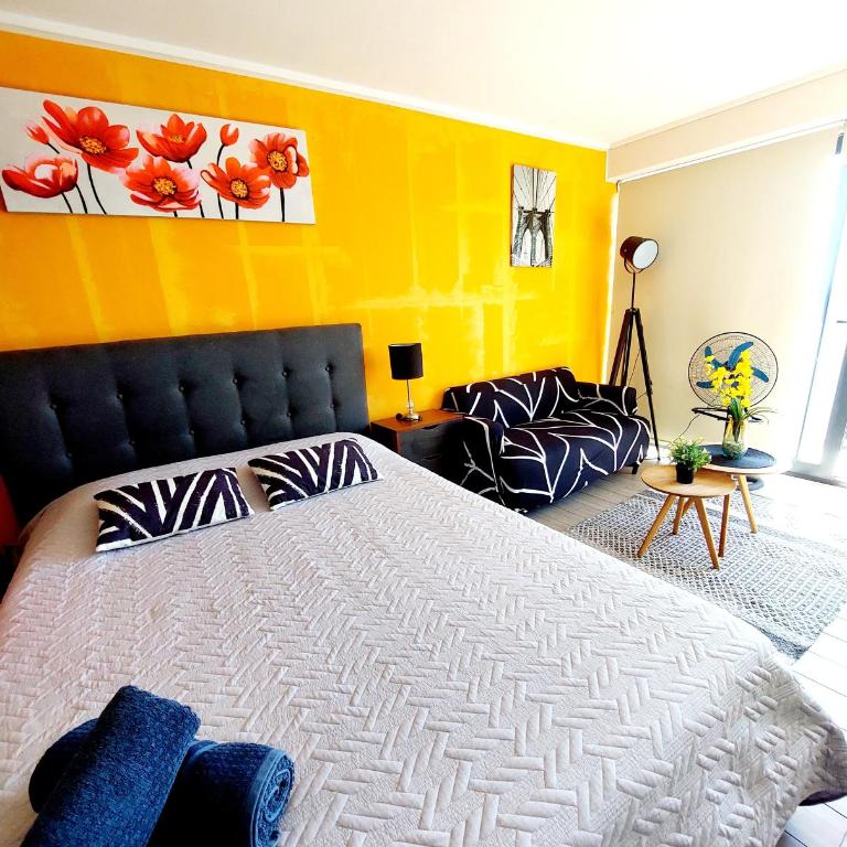 Apart Estudio Centro Vista al Mar - One-Bedroom Apartment - 5