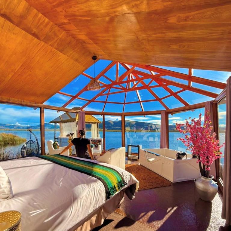 UROS KAY PACHA Lodge - Suite con bañera de hidromasaje - Cama extragrande - 8