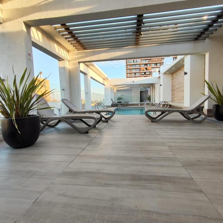 Suite Moderna Parking Movistar checkin Smart - Two-Bedroom Apartment - 13