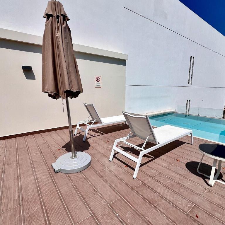 Departamento con Jacuzzi en Playa del Carmen - One-Bedroom Apartment with Spa Bath - 45