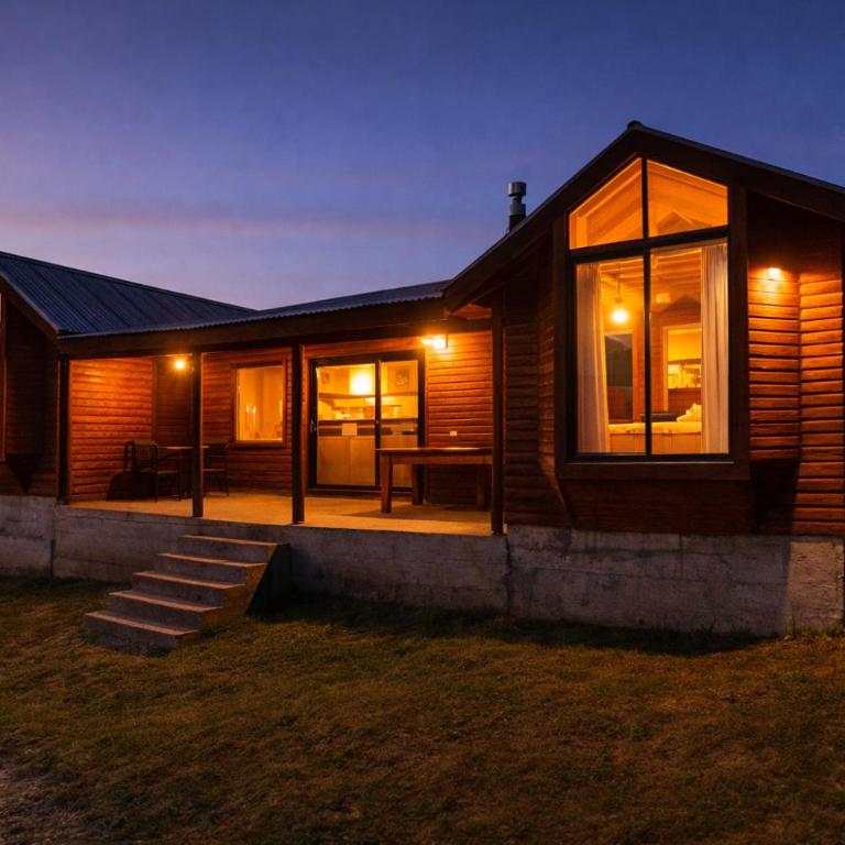 Cabaña con tinaja y vista al lago en Panguipulli - Two-Bedroom House - 1
