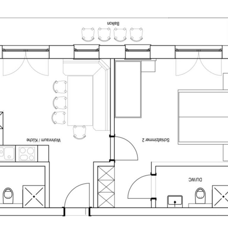 Ferienwohnungen Egger - Apartment mit 3 Schlafzimmern und Balkon - 15