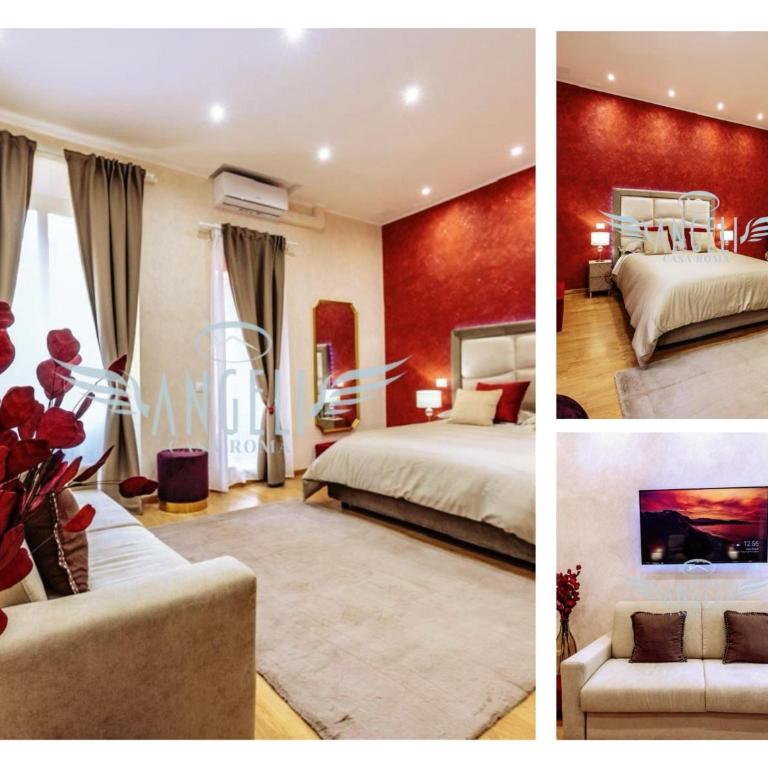 BlueHouse Roma, ampia casa per gruppi e famiglie - Camera Quadrupla Deluxe - 1
