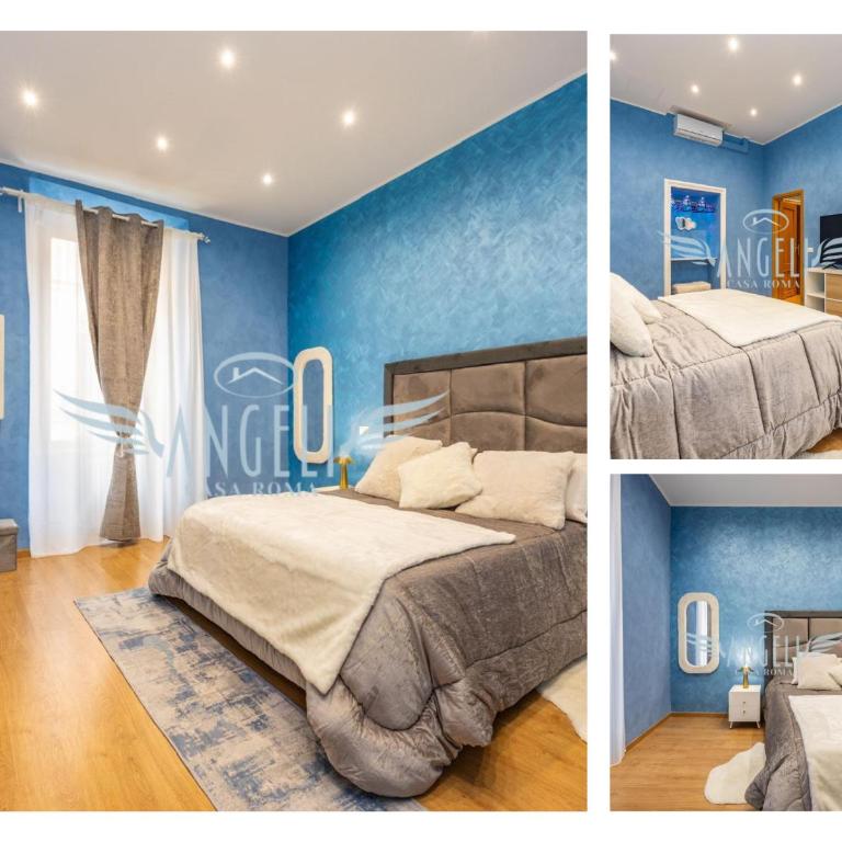 BlueHouse Roma, ampia casa per gruppi e famiglie - Appartamento Deluxe con 1 Camera da Letto - 1