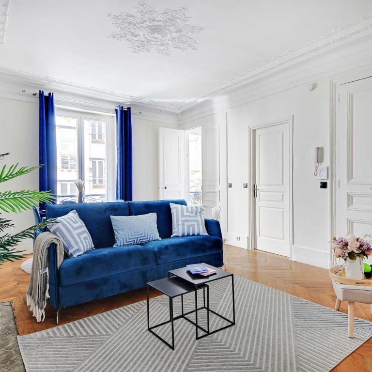 Comfortable apartment - 1BR 4P - Batignolles - Appartement 1 Chambre - 12