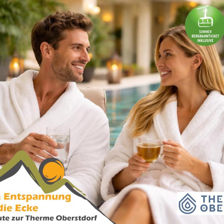 Oberstdorfer Ferienwelt - Deluxe Ferienwohnung mit 1 Schlafzimmer und Ostbalkon oder Terrasse - 7