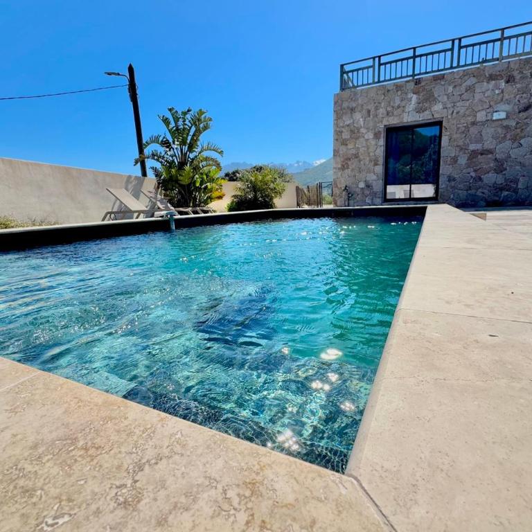 Villa casa Luna piscine chauffée vue mer proche centre et plage de Calvi - Villa - 42