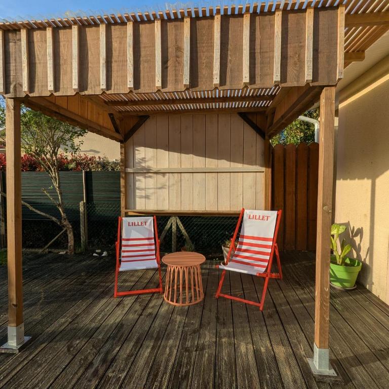 Maison Cosy - 3 Ch - 6 pers - WIFI, Accès direct forêt - Three-Bedroom House - 2