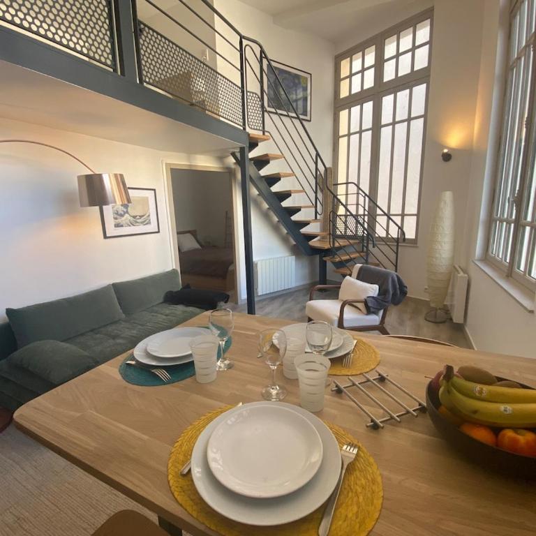 Duplex style Art Deco Trouville centre - Apartamento - 8