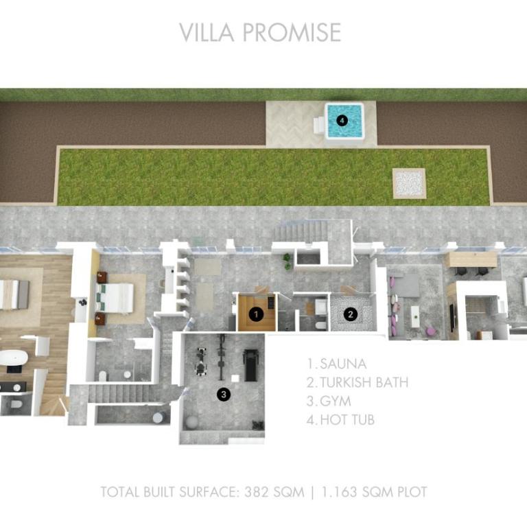 VACATION MARBELLA I Villa Promise, Private Hot Tub, Turquoise Pool, Sauna, Turkish Bath, GYM, Close to Golfs - Villa Superior - 14