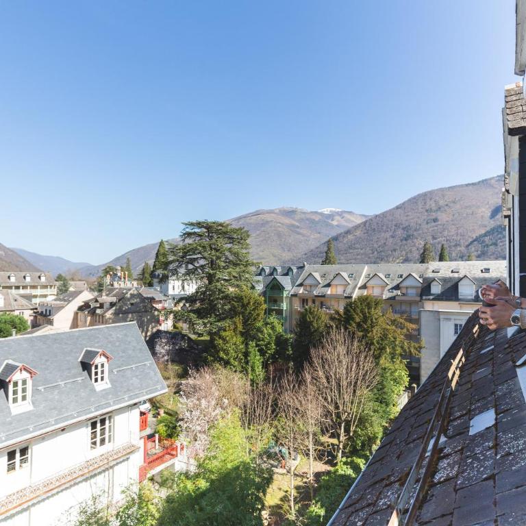 Le Perchoir, avec parking, face aux Thermes - Appartamento con 1 Camera da Letto - 5