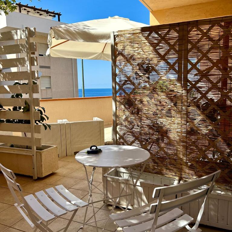 Arcobaleno Tropea centro - Camera Matrimoniale con Terrazza e Vista Mare - 4