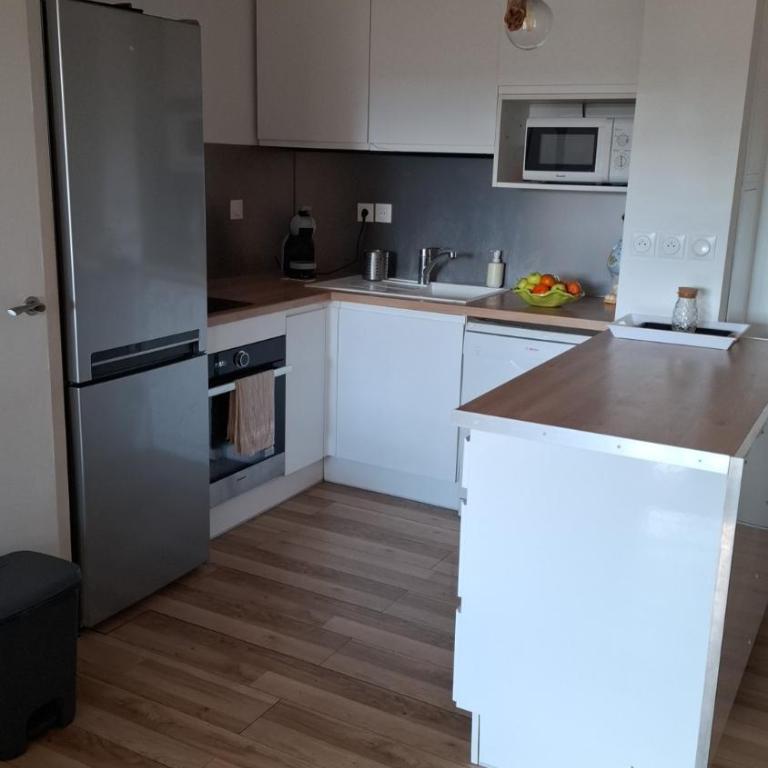 Charmant T2 terrasse ensoleillée proche plage - Apartment mit 1 Schlafzimmer und Terrasse - 4