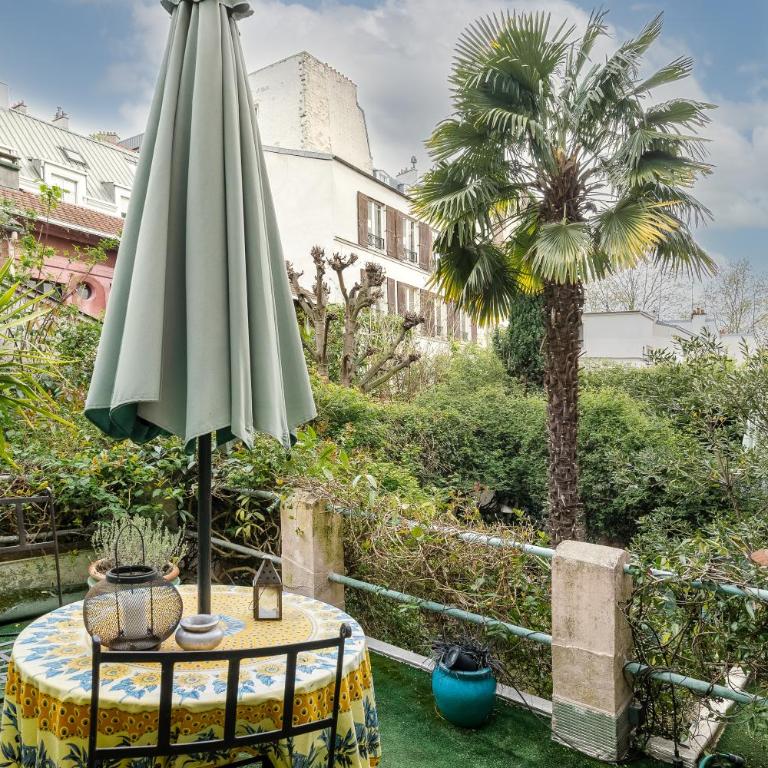 "Maison 1850 Paris 18" Chambre G avec terrasse et parking en option - Chambre Double avec Terrasse - 6
