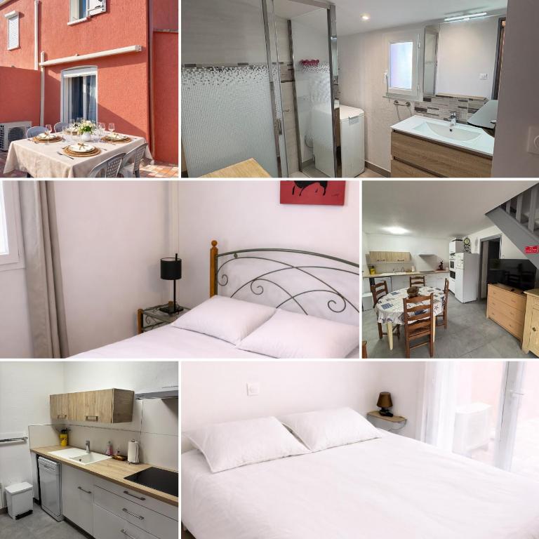Clos des pins- Climatisation-Parking-Draps By LCG - Two-Bedroom House - 3