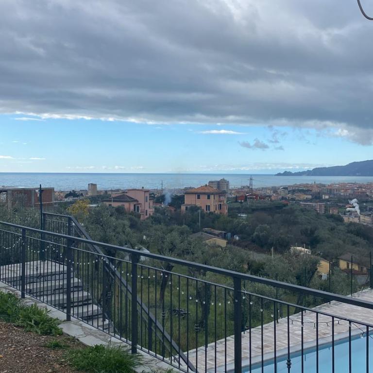 Villa swimming pool Ca'Du'Ma' Portofino view est - Apartamento de 1 dormitorio con vistas a la piscina - 27