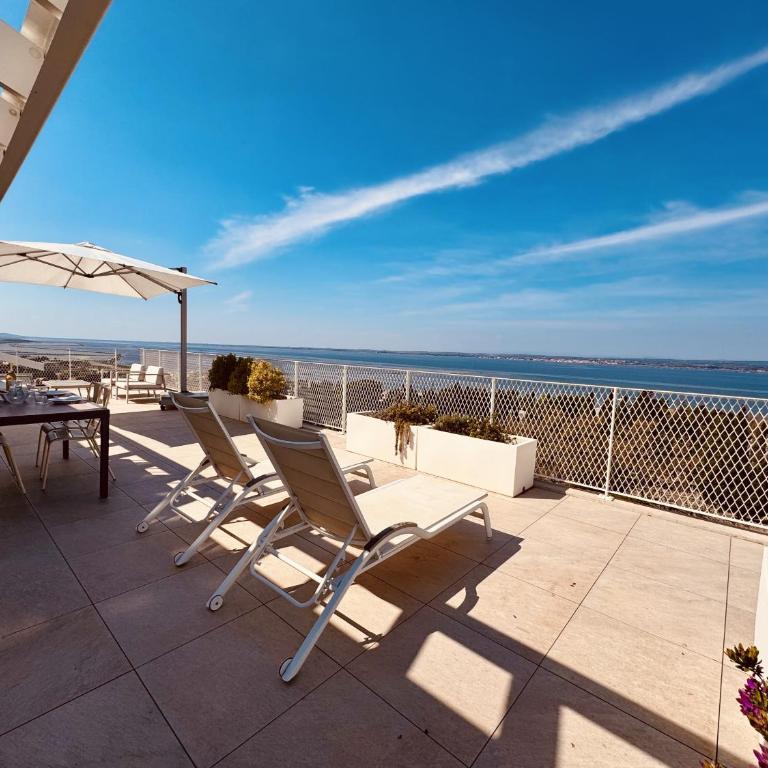 Maison sur le toit face Etang de Thau - Apartamento de 3 dormitorios y vistas al mar - 1