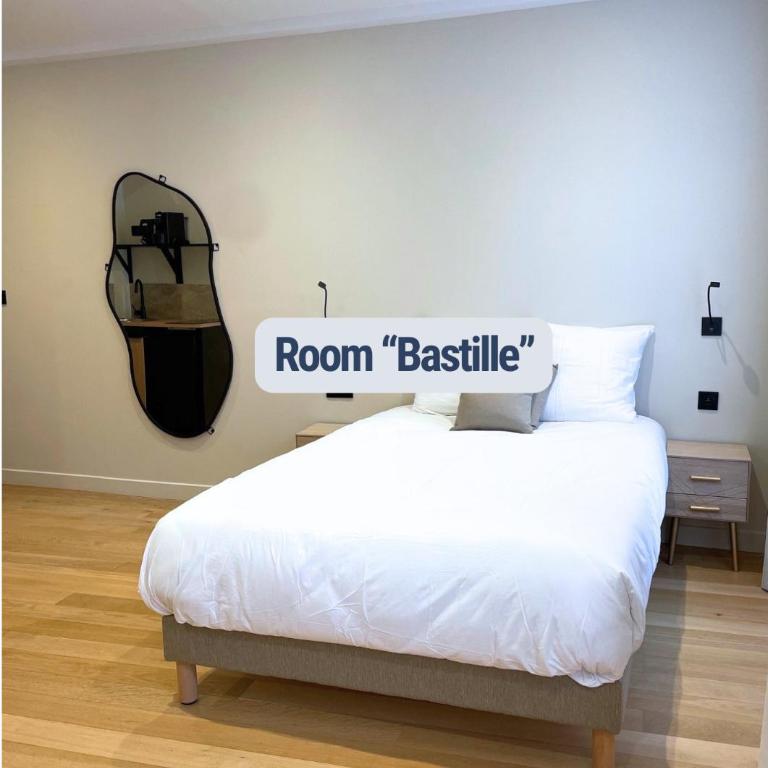 Les Chambres du Faubourg - Chambre Double avec Salle de Bains Privative - 11