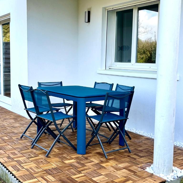 Apartment with a quiet garden and parking - 6 guests - Appartement Familial 2 Chambres - 9