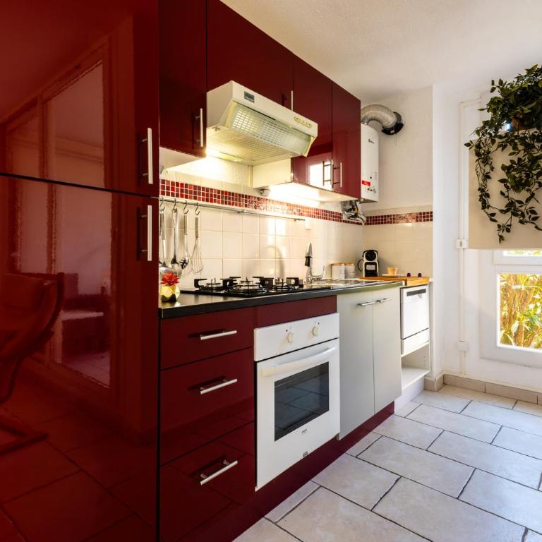 Le Cap Playa - Appartement calme - Avant port - terrasse - proche plages - Two-Bedroom Apartment - 12