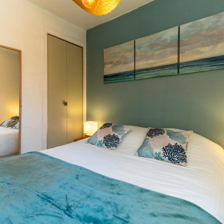 Le Cap Playa - Appartement calme - Avant port - terrasse - proche plages - Two-Bedroom Apartment - 5