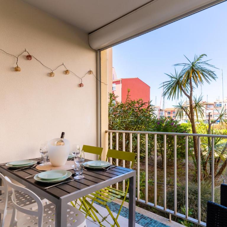 Le Cap Playa - Appartement calme - Avant port - terrasse - proche plages - Two-Bedroom Apartment - 4