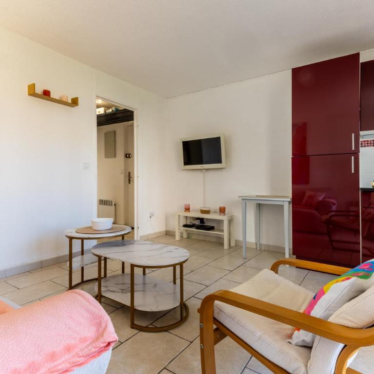 Le Cap Playa - Appartement calme - Avant port - terrasse - proche plages - Two-Bedroom Apartment - 7
