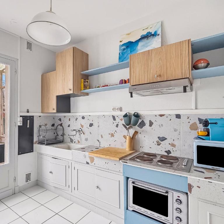 T3 authentique avec terrasse et parking privé - Appartement 3 Chambres - 8
