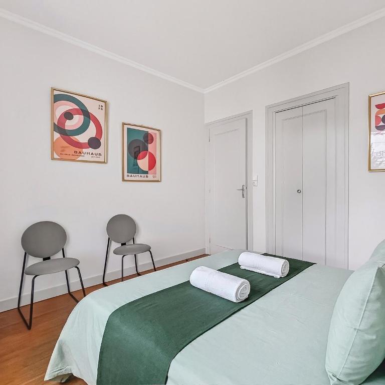 T3 authentique avec terrasse et parking privé - Appartement 3 Chambres - 16
