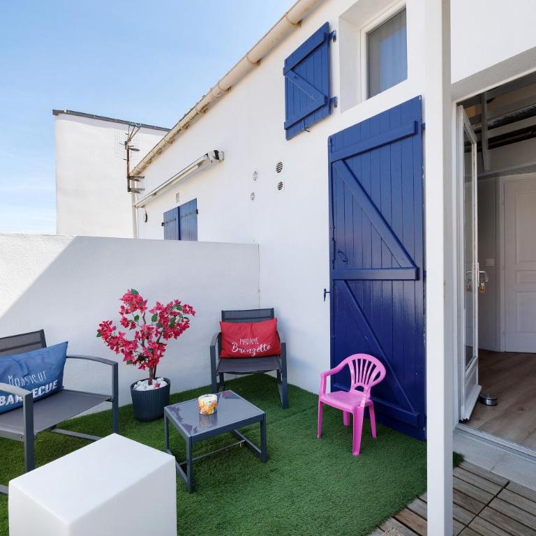 La Pause Iodée - 500 m mer - Casa con 1 dormitorio - 5