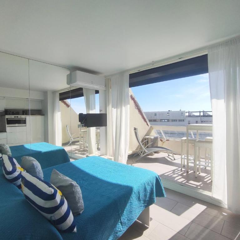 Studio 20, Héliopolis D au village naturiste - Apartment mit 1 Schlafzimmer - 14