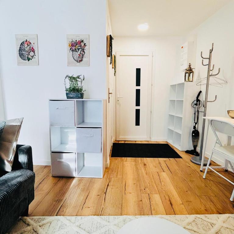 Charmants T2 rénovés - Jardin - Centre ville - Apartamento Deluxe de 1 dormitorio - 3